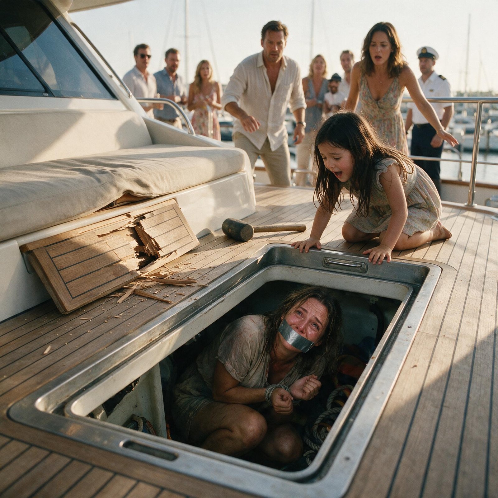 The Girl Who Destroyed Her Stepfather's Yacht — Part 2: She Never Left the Marina